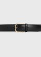 Wide trouser belt black Discount