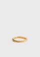 Eternity diamond midi ring 18kt gold Online now