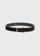 Wide trouser belt espresso Sale