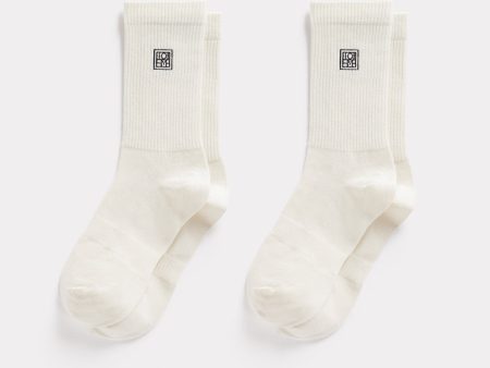 Monogram socks macadamia Fashion