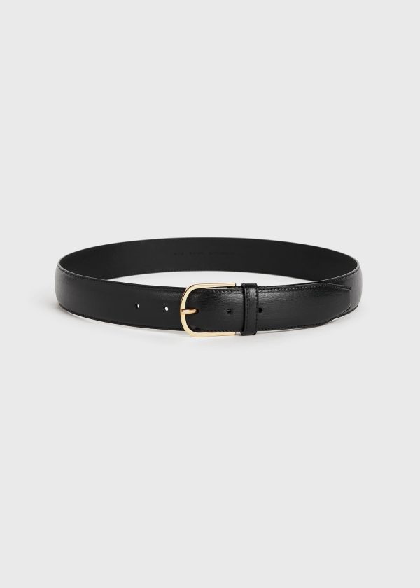 Wide trouser belt black Discount