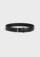 Wide trouser belt black Discount