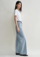 Wide leg denim cool blue Hot on Sale