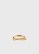 Signet diamond midi ring 18kt gold Fashion