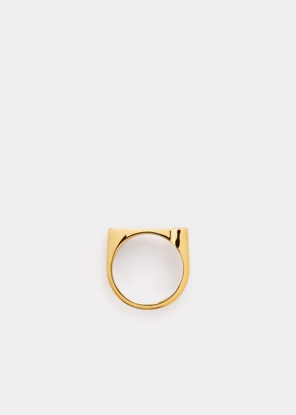 Signet diamond midi ring 18kt gold Fashion