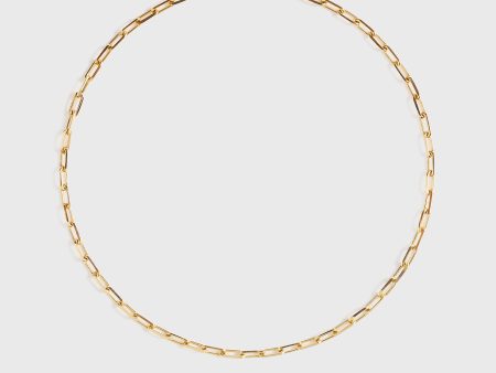 Crew-neck chain 18kt gold Supply