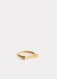 Signet diamond midi ring 18kt gold Fashion