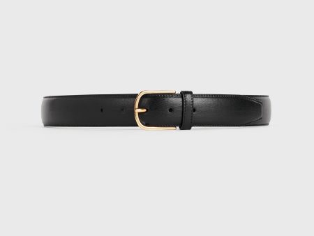 Wide trouser belt black Discount