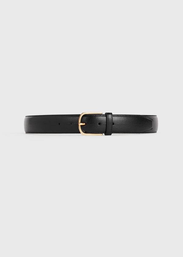 Wide trouser belt black Discount