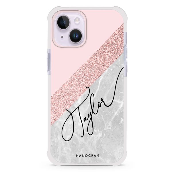 Marble Abstract II iPhone 14 Plus Ultra Shockproof Case Hot on Sale