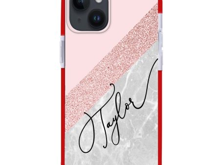 Marble Abstract II iPhone 14 Plus Ultra Shockproof Case Hot on Sale