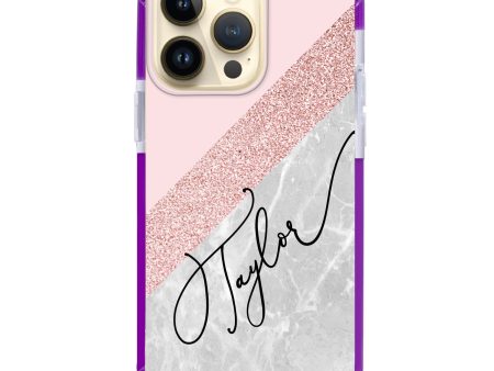 Marble Abstract II iPhone 14 Pro Ultra Shockproof Case on Sale