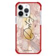 Golden Marble iPhone 14 Pro Max Ultra Shockproof Case Fashion