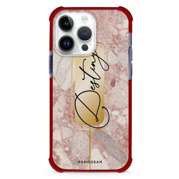 Golden Marble iPhone 14 Pro Ultra Shockproof Case Cheap