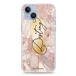 Golden Marble iPhone 14 Plus Ultra Clear Case on Sale