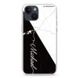 White And Black Marble iPhone 13 Ultra Clear Case For Cheap