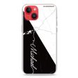 White And Black Marble iPhone 13 Ultra Clear Case For Cheap