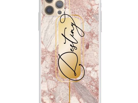 Golden Marble iPhone 12 Pro Ultra Clear Case Online Sale