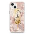 Golden Marble iPhone 14 Plus Ultra Clear Case on Sale