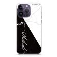 White And Black Marble iPhone 14 Pro Max Ultra Clear Case Sale