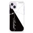 White And Black Marble iPhone 14 Plus Ultra Shockproof Case Fashion