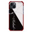 White And Black Marble iPhone 14 Plus Ultra Shockproof Case Fashion