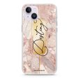 Golden Marble iPhone 14 Plus Ultra Clear Case on Sale