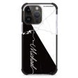 White And Black Marble iPhone 13 Pro Ultra Shockproof Case Sale