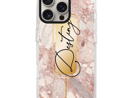 Golden Marble iPhone 14 Pro Ultra Clear Case For Cheap