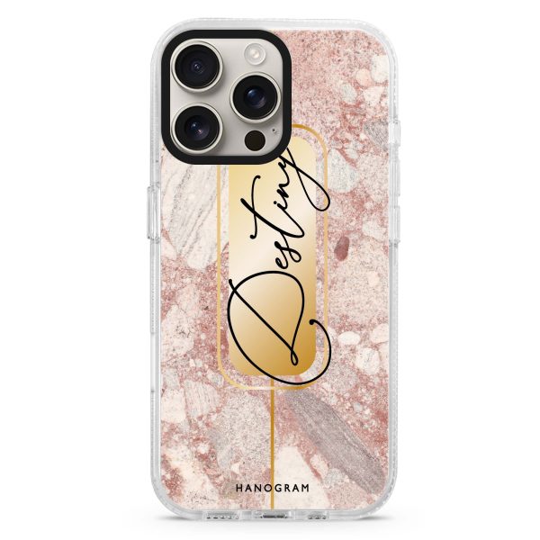 Golden Marble iPhone 14 Pro Ultra Clear Case For Cheap