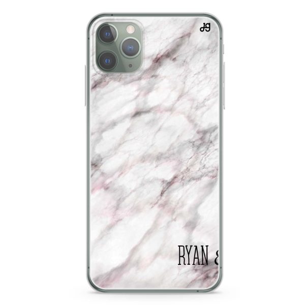 White Marble iPhone 11 Pro Ultra Clear Case For Discount