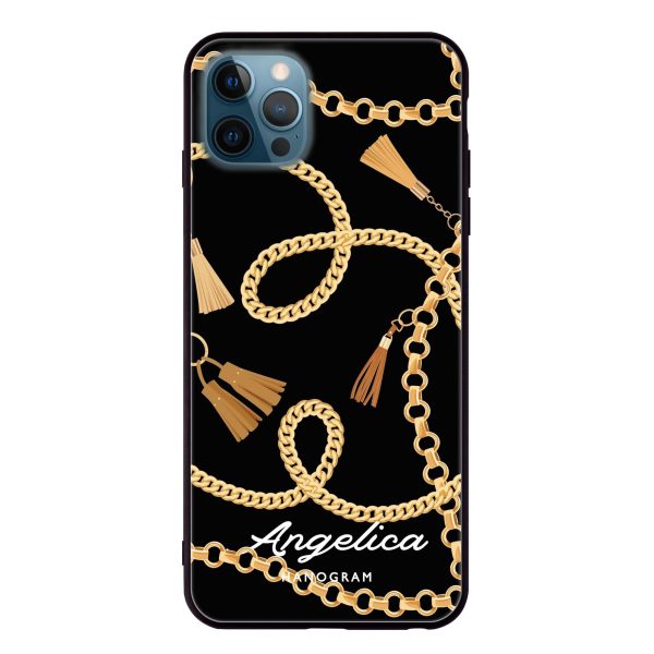 Belt and Chain I iPhone 12 Pro Max Glass Case Sale