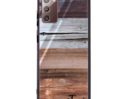 Wood Grain Varigegated Samsung Note 20 Glass Case Online