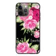 Watercolor Rose iPhone 14 Pro Max Glass Case Hot on Sale